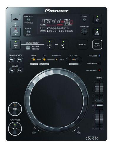 Cdj 350 Pioneer Cd Player 350 K , Cdj350 Com Envio Imediato! - MP3